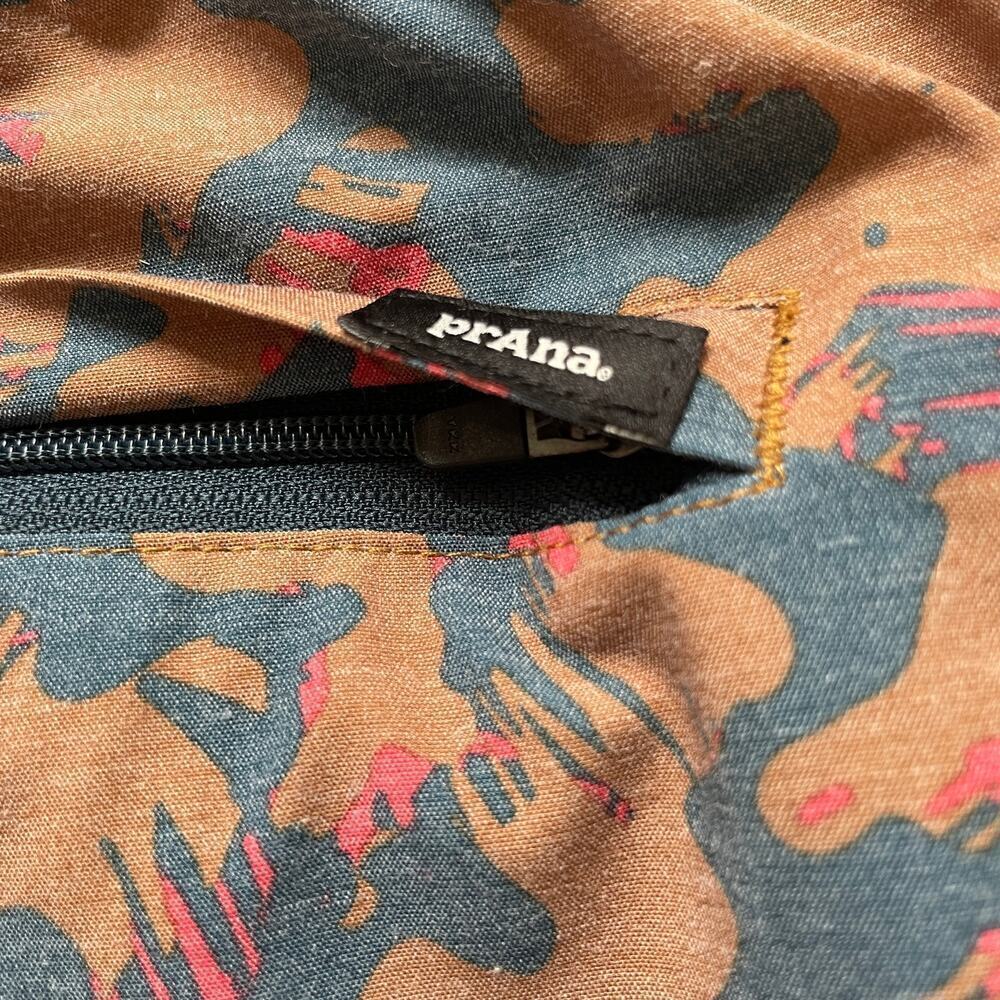 prAna XL Metric E-Waist Shorts | Eco Print Swim, UPF 50+, Fresca Camo NWT $69 - Picture 6 of 7